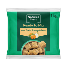 natures menu fruit and nuggets ready to mix packet