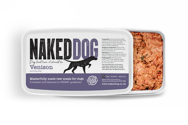 Naked Dog Venison Original 2x 500g