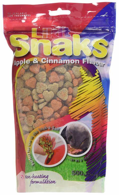 Likit Snaks Apple & Cinnemon 500g