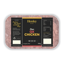 Henley Duo Ox & Chicken 80/10/10 500g