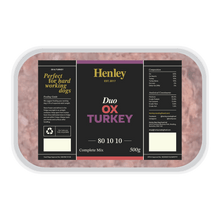 Henley Duo Ox & Turkey 80/10/10 500g