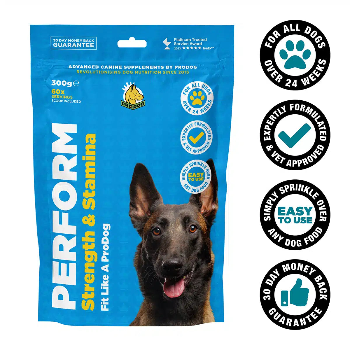 ProDog PERFORM Strength and Stamina Supplement For Dogs