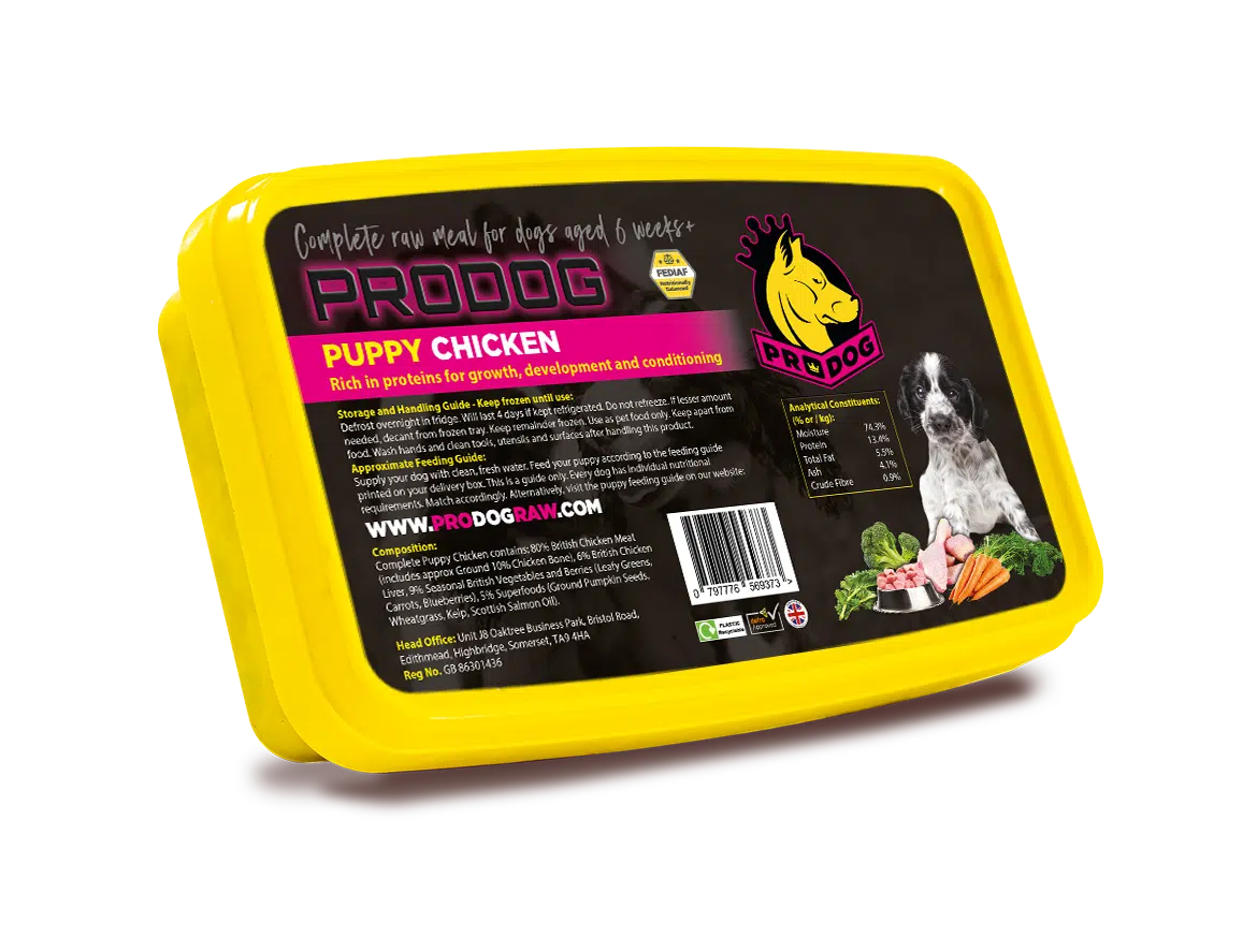 ProDog Chicken Raw Puppy Food Meal