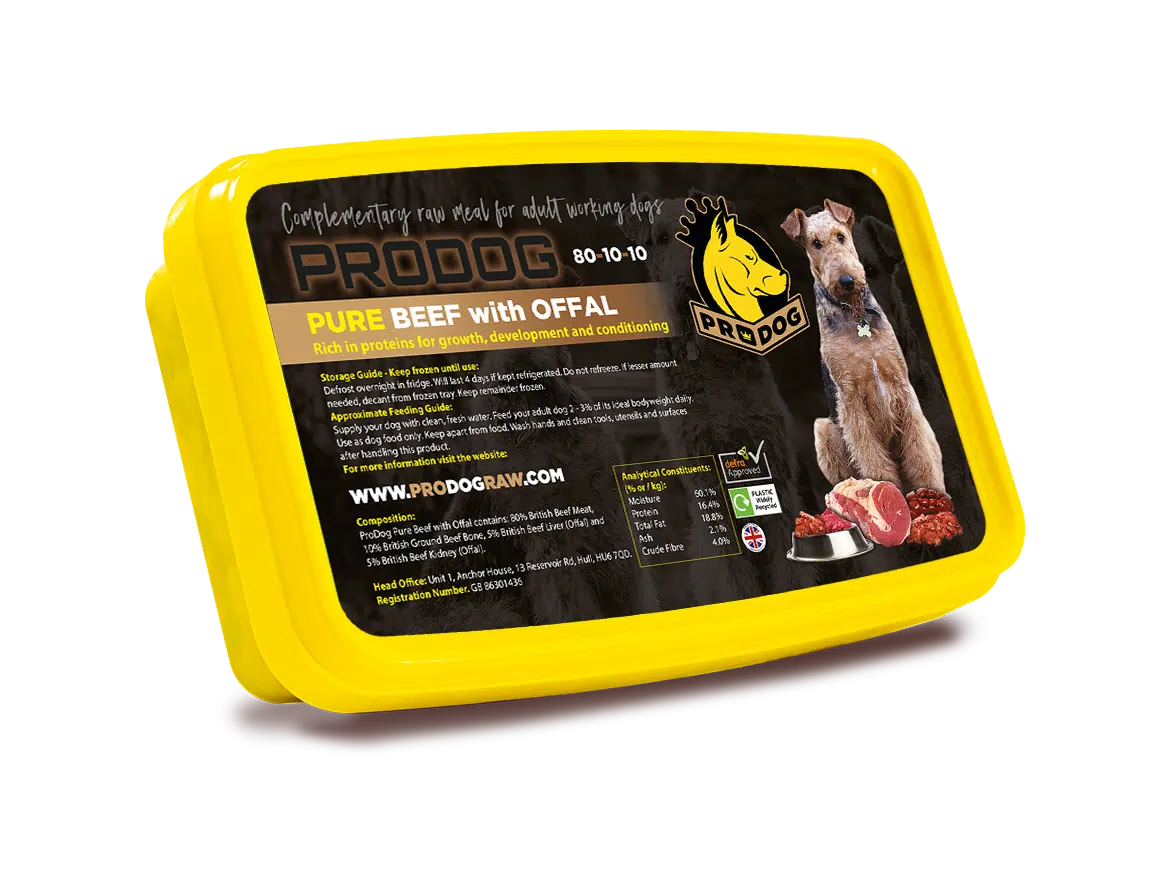 ProDog Turkey 80 10 10 Raw Dog Food Meal Tilly s Treat Cupboard