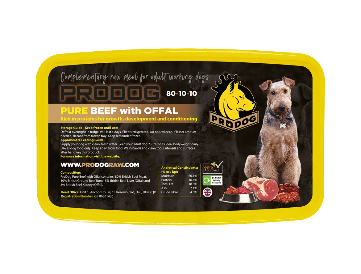 ProDog Turkey 80/10/10 Raw Dog Food Meal