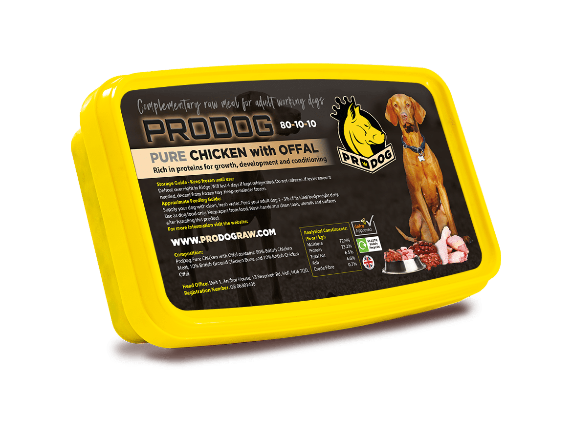 ProDog Chicken 80/10/10 Raw Dog Food Meal