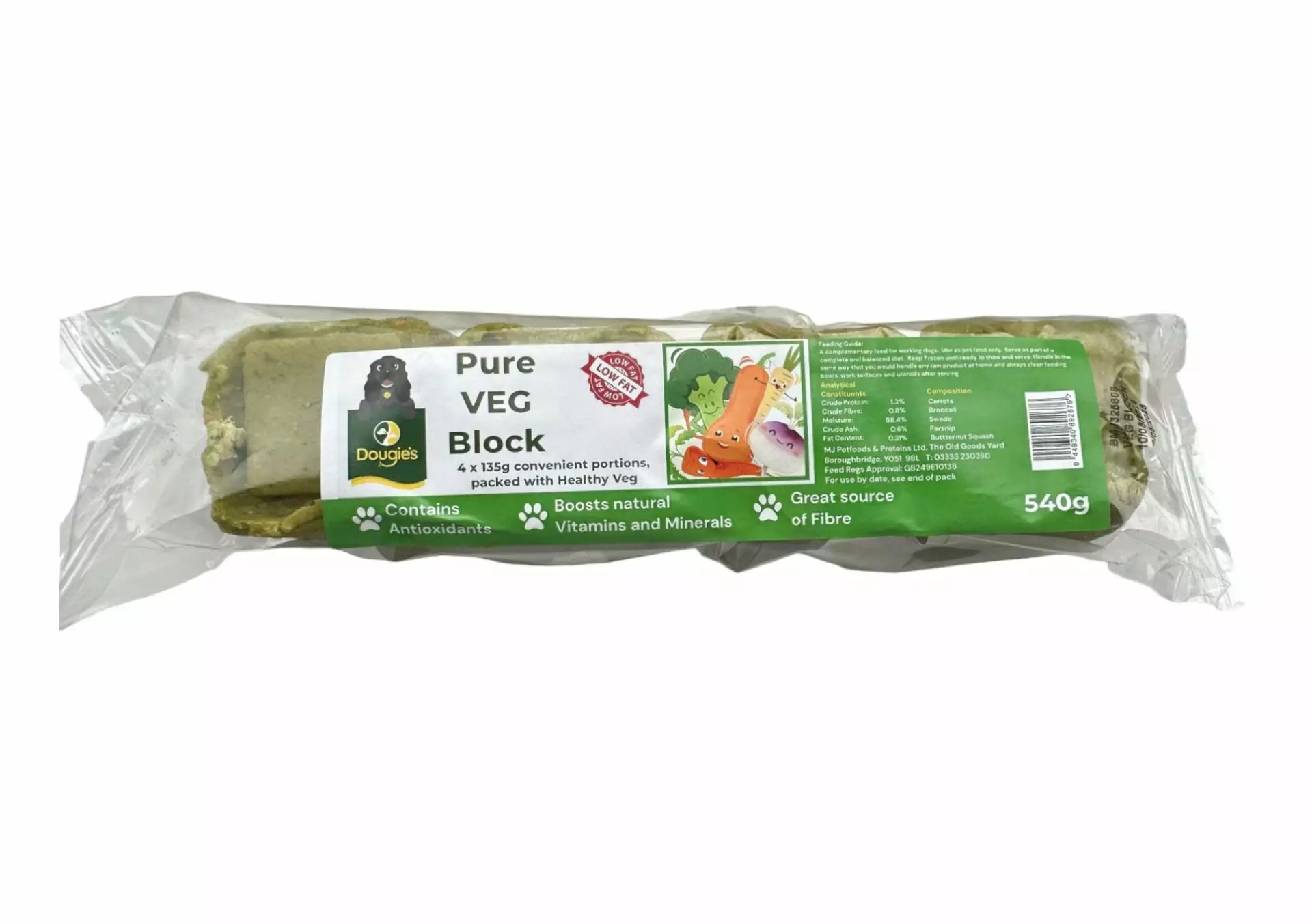 Dougie's Pure Veg Block 540g