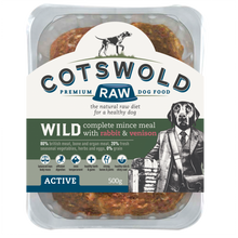 Cotswold Raw Wild Range Mince (with Rabbit & Venison)-80/20