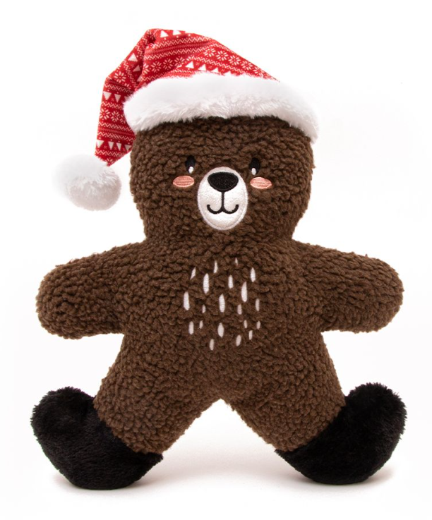 Great&Small Christmas Double Faced Big Bear Dog Toy 35cm