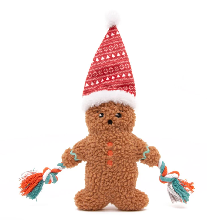 Great&Small Christmas Double Faced Gingerbread Friend with Rope 20cm