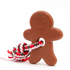 Great&Small Christmas Large TPR Gingerbread Friend with Rope 13cm