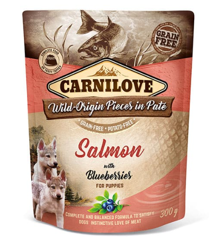 Carnilove Puppy Salmon with Blueberries 300g