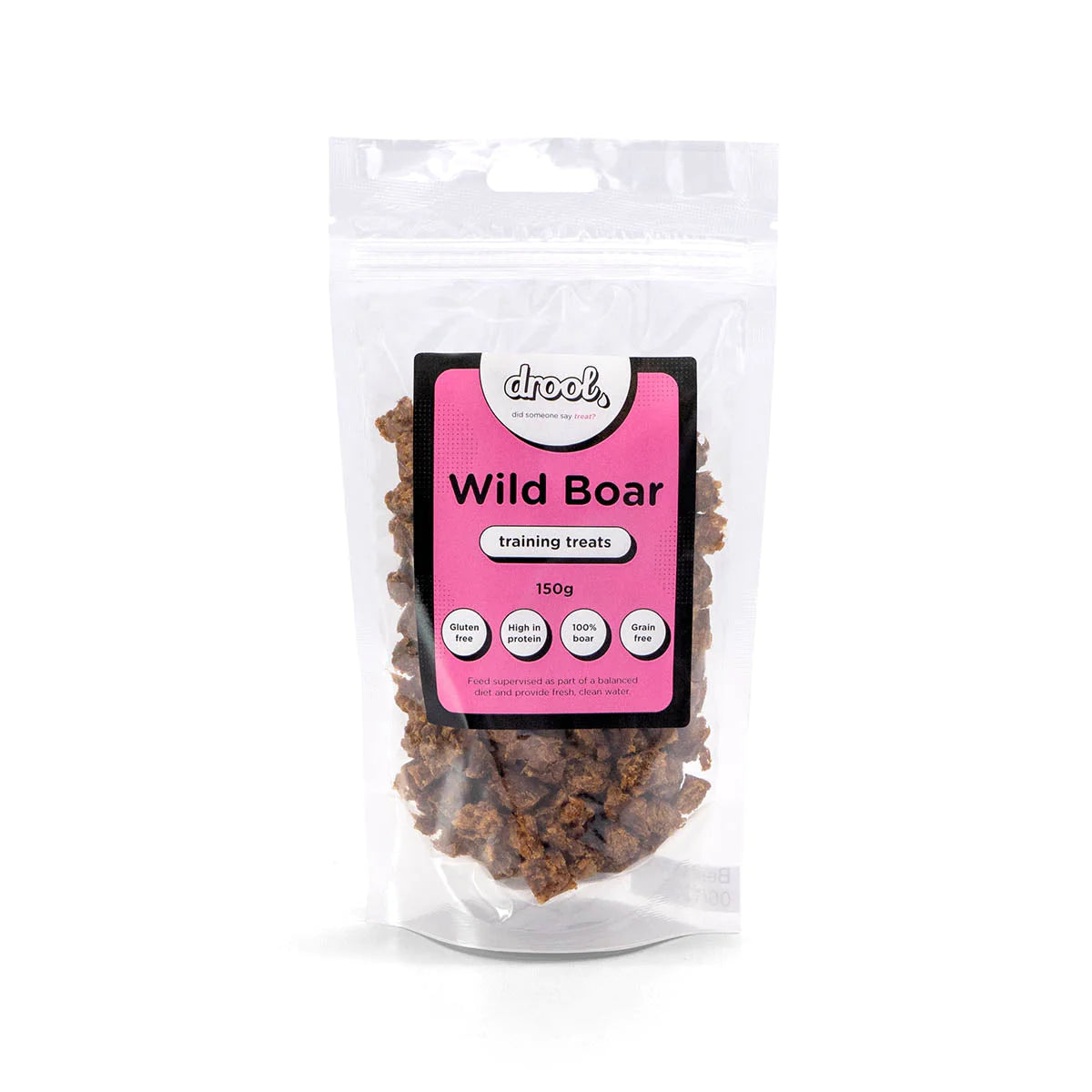 Drool Wild Boar Training Treats 150g