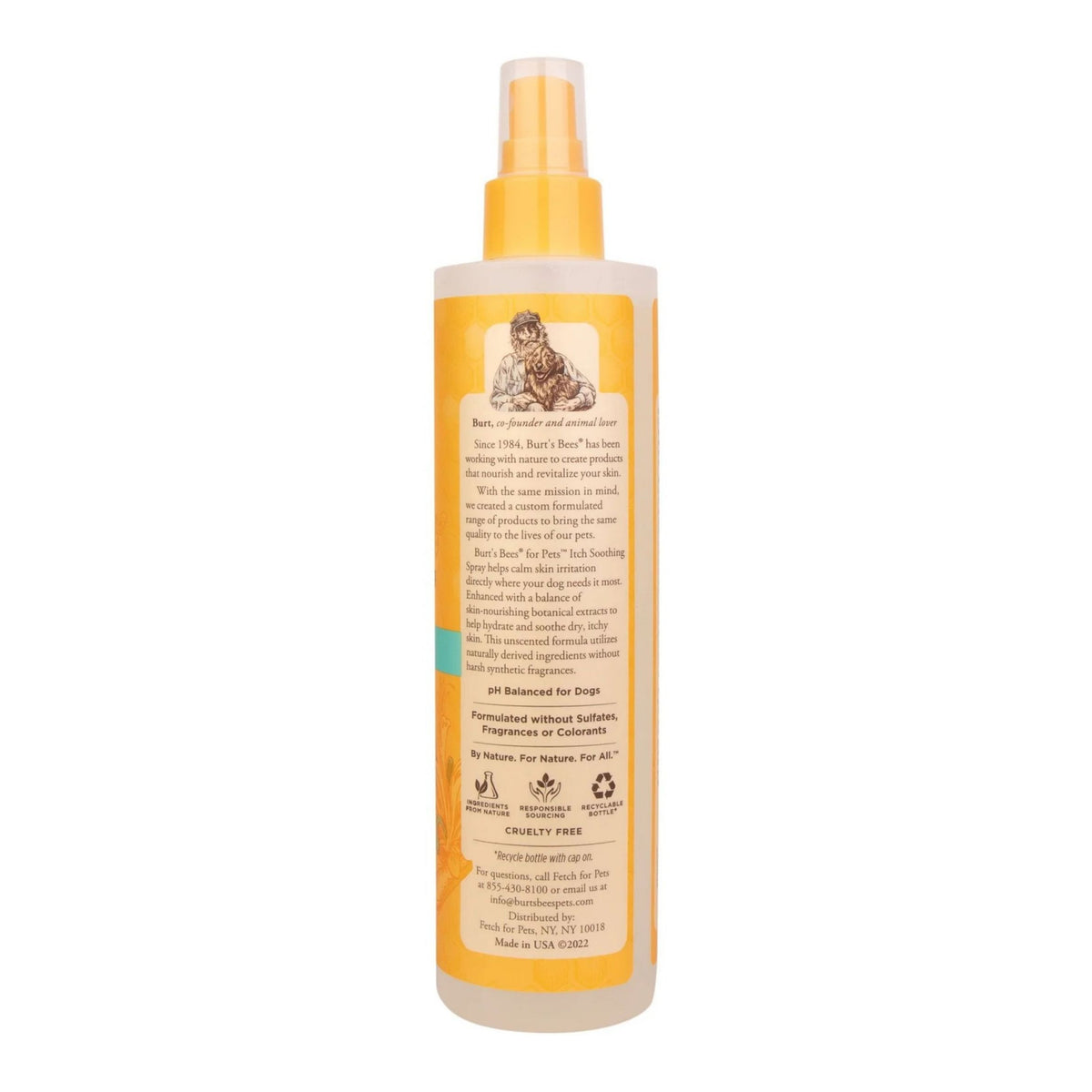 Burt's Bees Itch Soothing Spray For Dogs 10oz