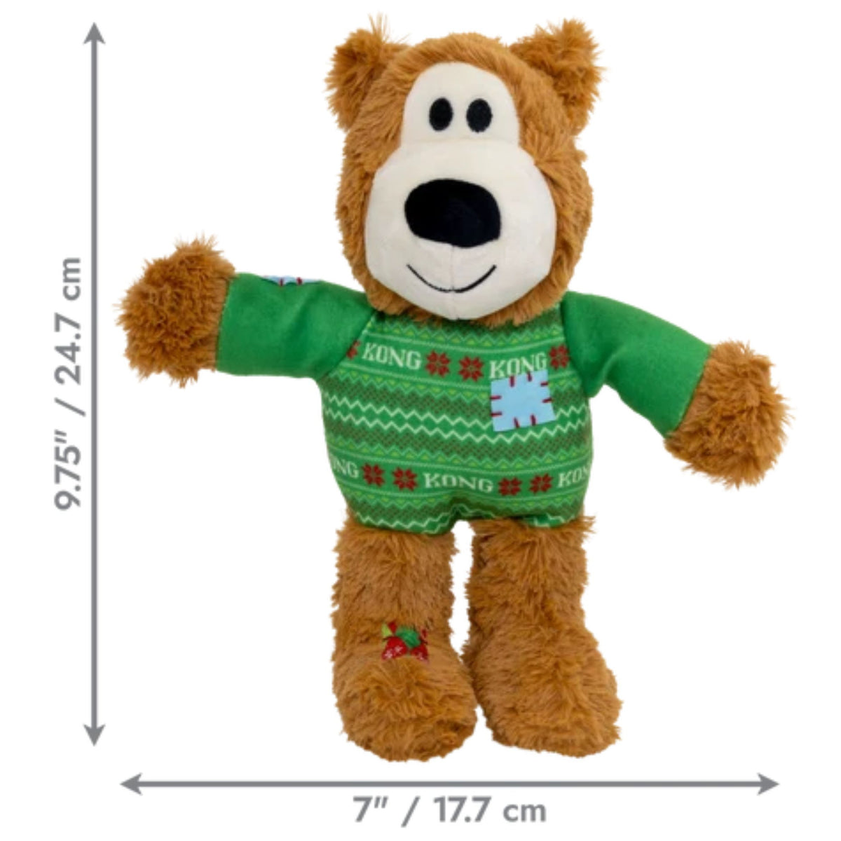 KONG Holiday 2026 Wild Knots Sweater Bear Green M/L