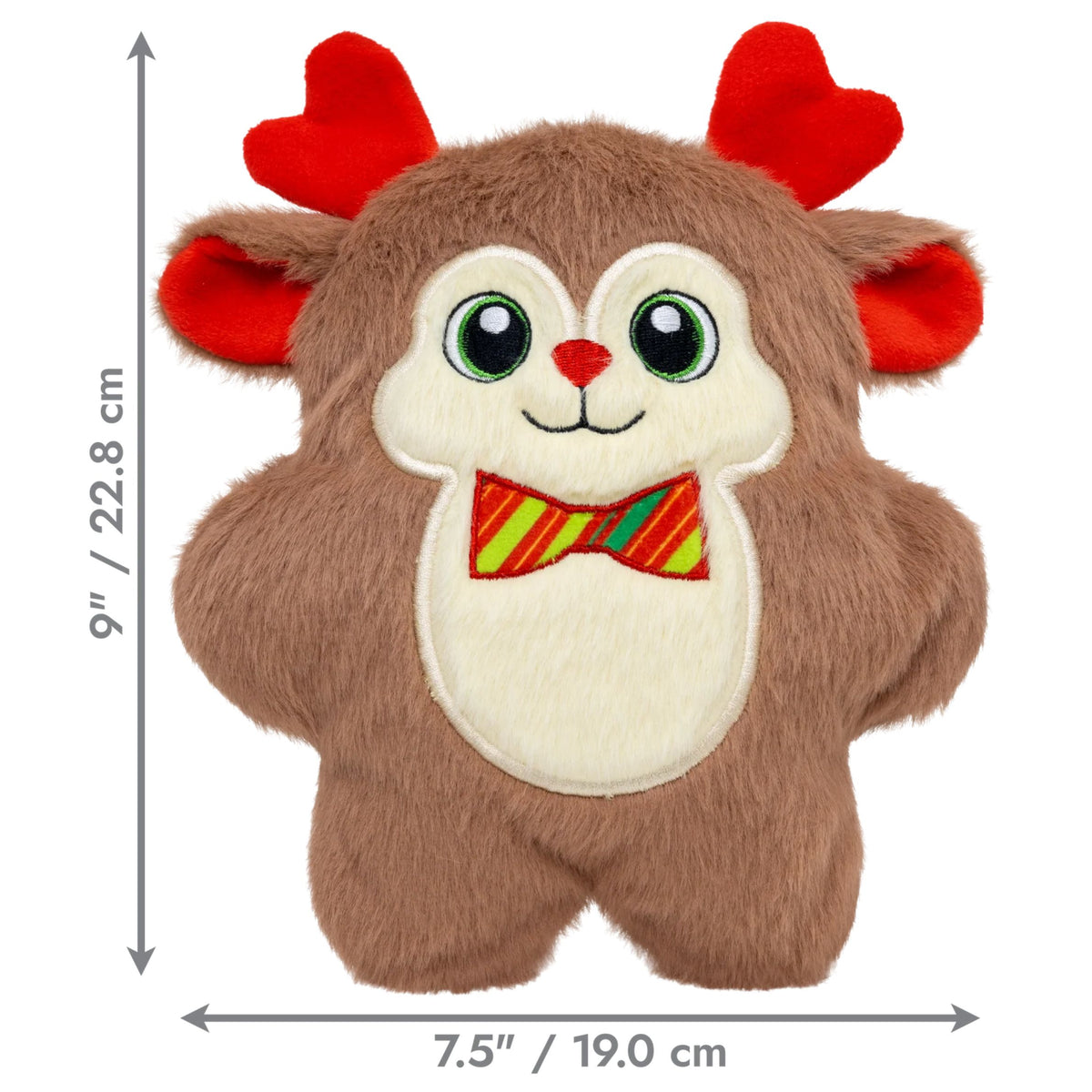 KONG Holiday 2026 Snuzzles Bow Tie Reindeer Medium