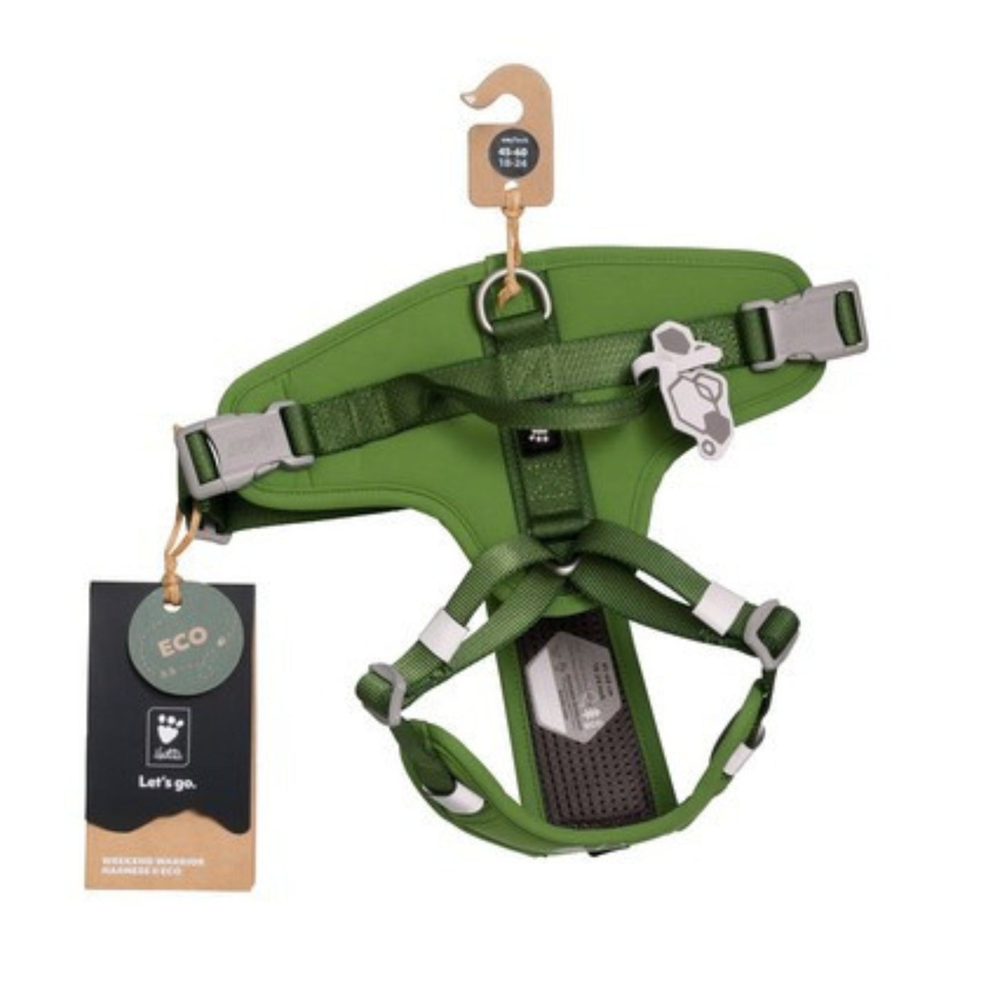 Hurtta Weekend Warrior Harness II ECO Parsley