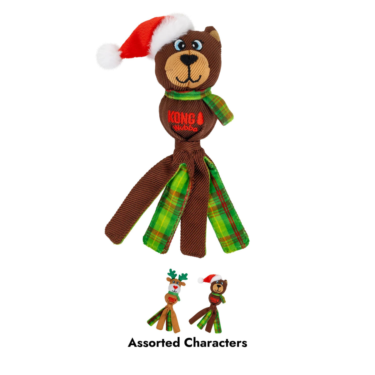 KONG Holiday 2026 Wubba RB Assorted Small