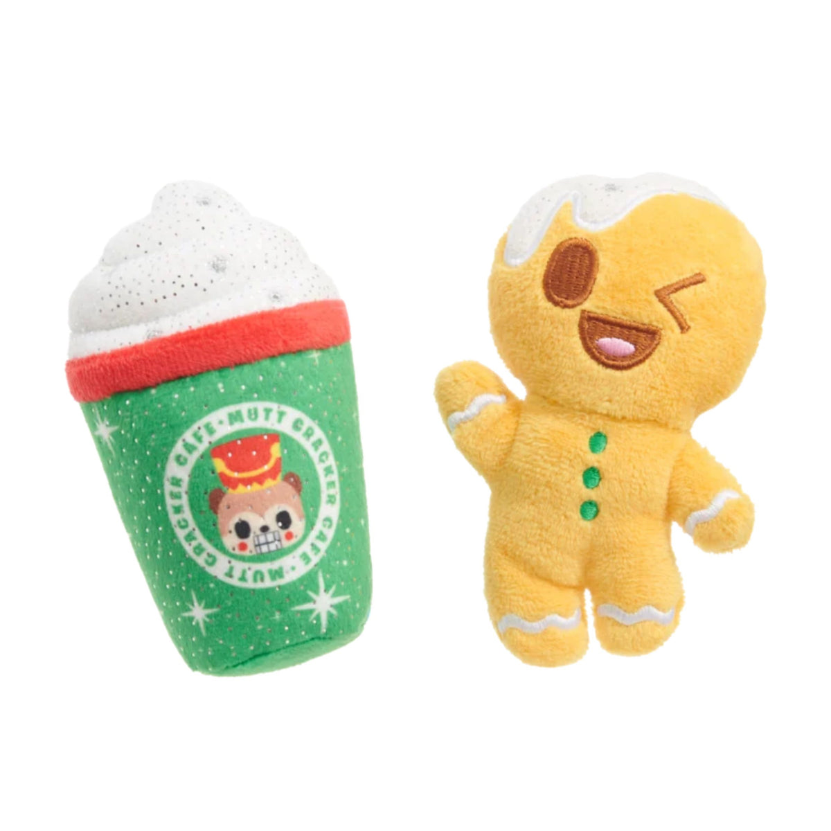 BARK Xmas Ginger Boy Brew Dog Toy