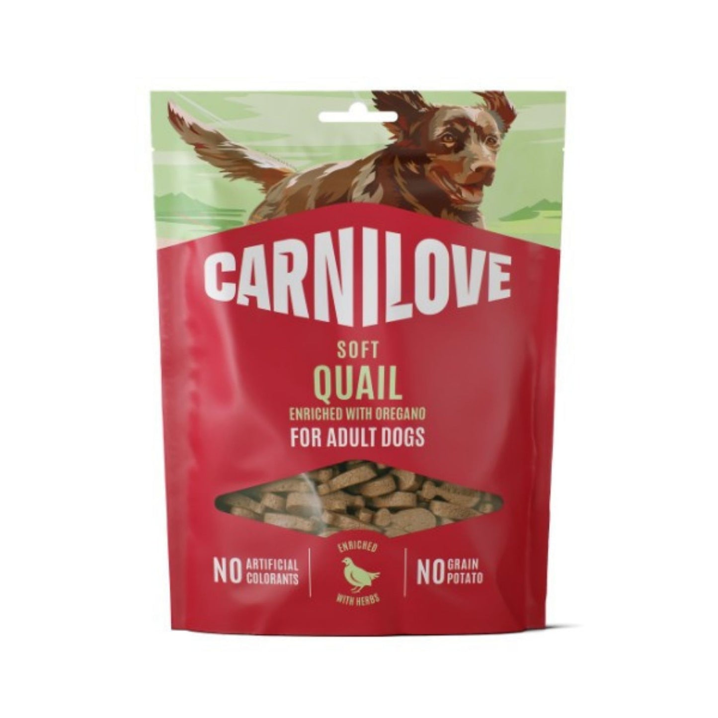 Carnilove Quail with Oregano Dog Treat 200g