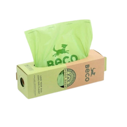 Beco Unscented Recycled Poop Bags x300 Dispenser Pack