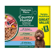 Nature's Menu Country Hunter Wild Multi Pack 8x600g