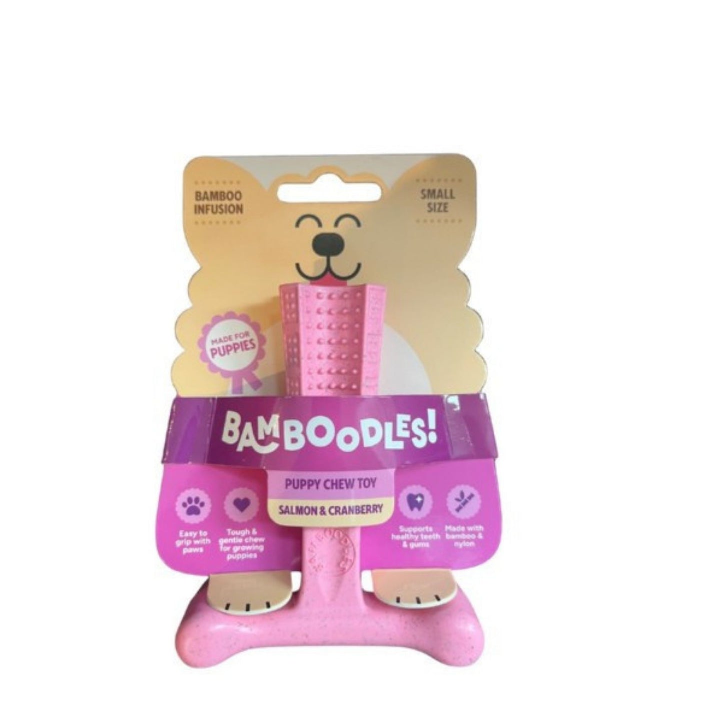 Bamboodles PUPPY Salmon and Cranberry
