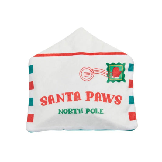 BARK Xmas Letter To Santa Paws Dog Toy
