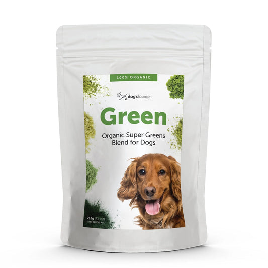 Dog's Lounge GREEN – Organic Super Greens Supplement for Dogs & Puppies 200g