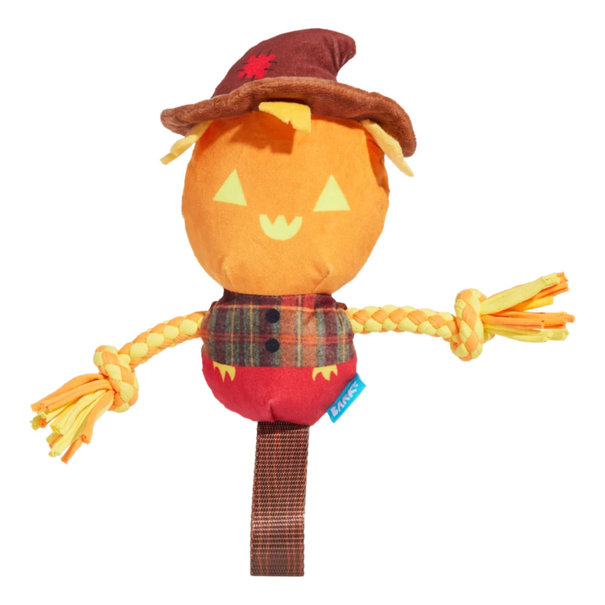 BARK Halloween Jack-Crow-Lantern Dog Toy