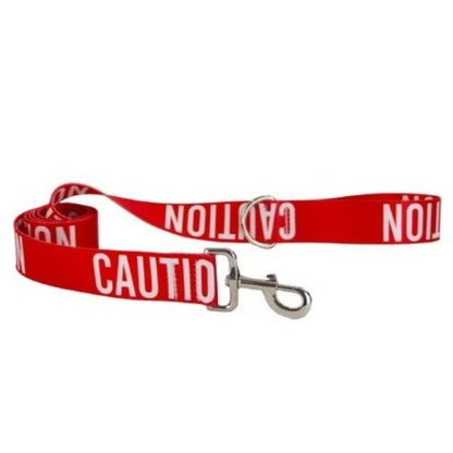Ancol 40mm Awareness Lead CAUTION