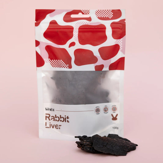 Waita Air Dried Rabbit Liver 100g