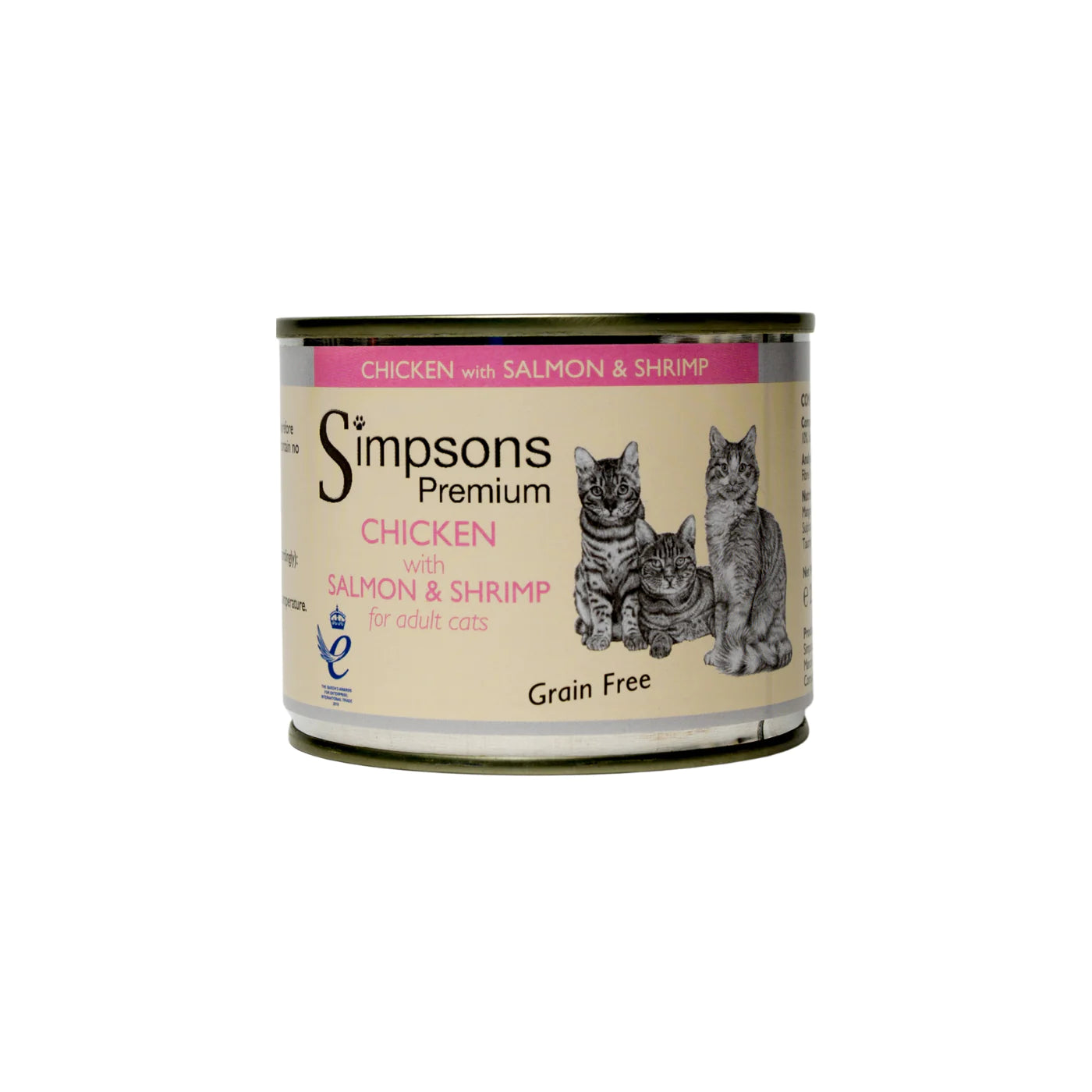 Simpsons Cat Food Chicken with Salmon & Shrimp
