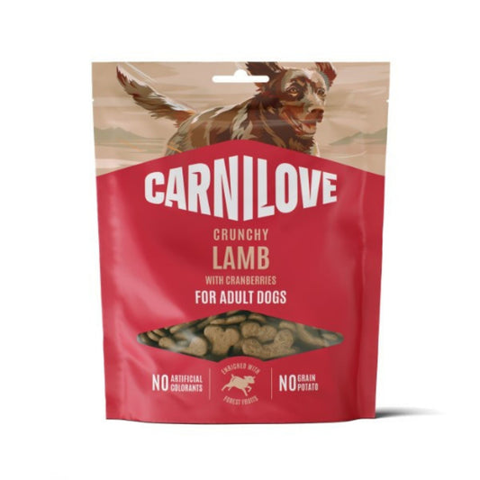 Carnilove Crunchy Lamb with Cranberries Dog Treat 200g