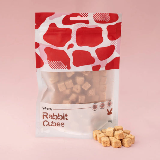 Waita Freeze Dried Rabbit Cubes 40g