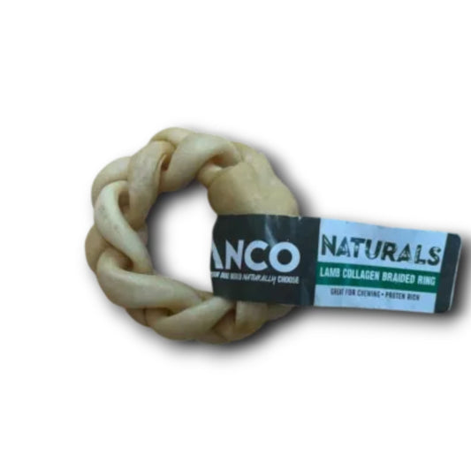 Lamb Collagen Braided Ring