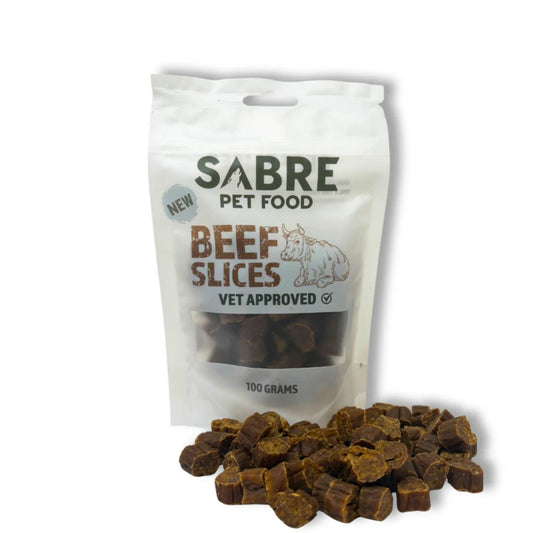 Sabre Natural Beef Slices 100g
