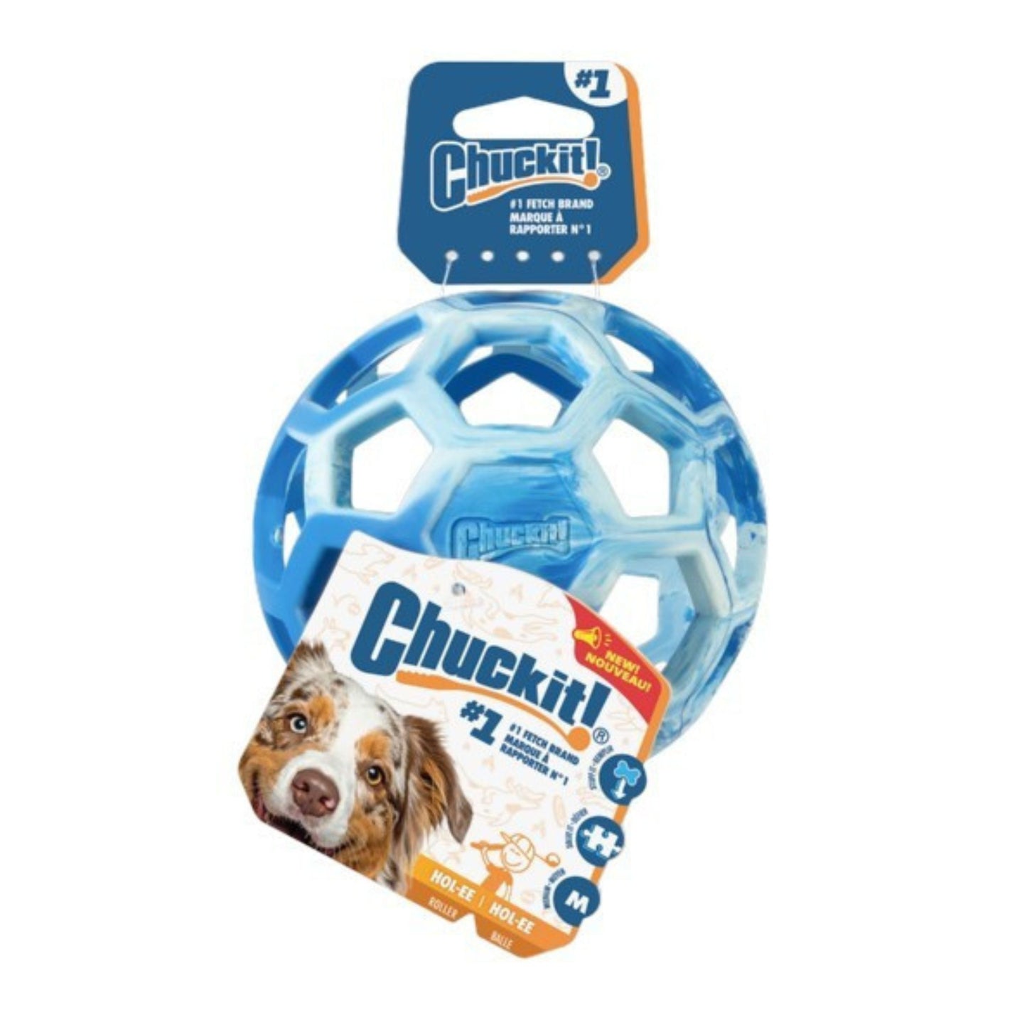 Chuckit Holee Roller Blue