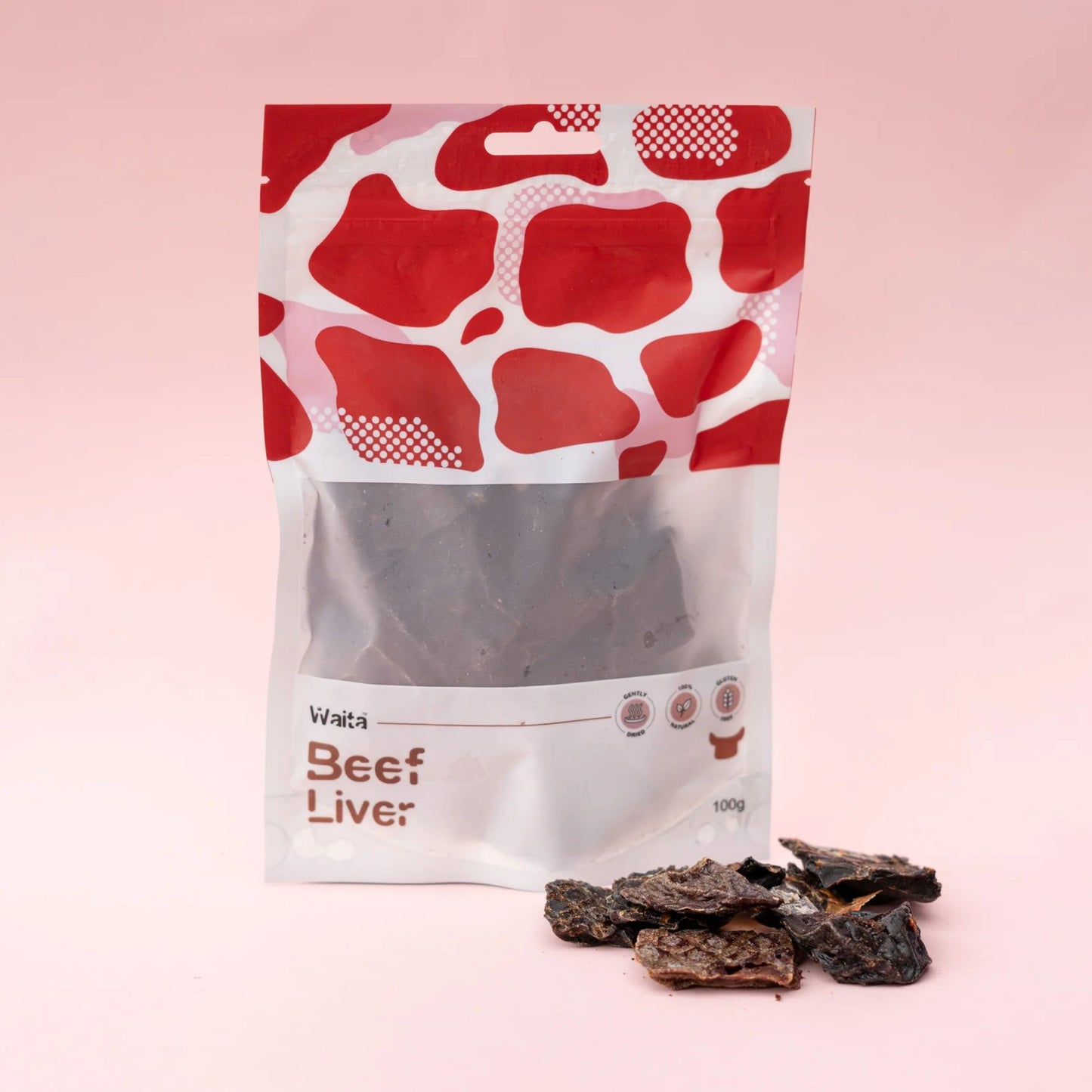Waita Air Dried Beef Liver 100g