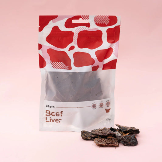 Waita Air Dried Beef Liver 100g