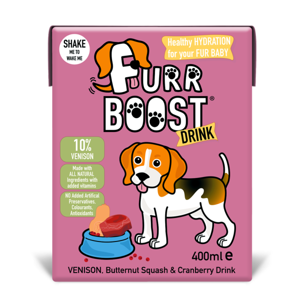 Furr Boost Venison, Butternut Squash and Cranberry 400ml