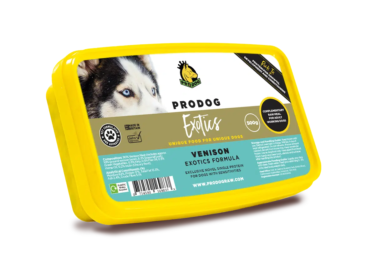 ProDog Exotics Venison Raw Dog Food Meal