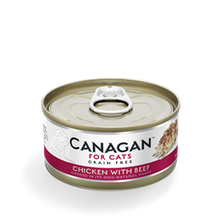 Canagan Wet Cat Food Chicken with Beef for Kittens & Adults 75g