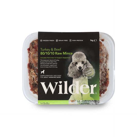 Wilder Turkey and Beef 80/10/10 1kg