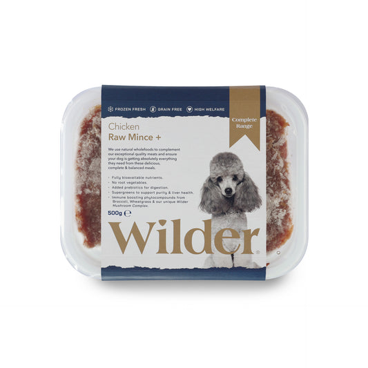 Wilder Chicken Raw Mince+ 500g