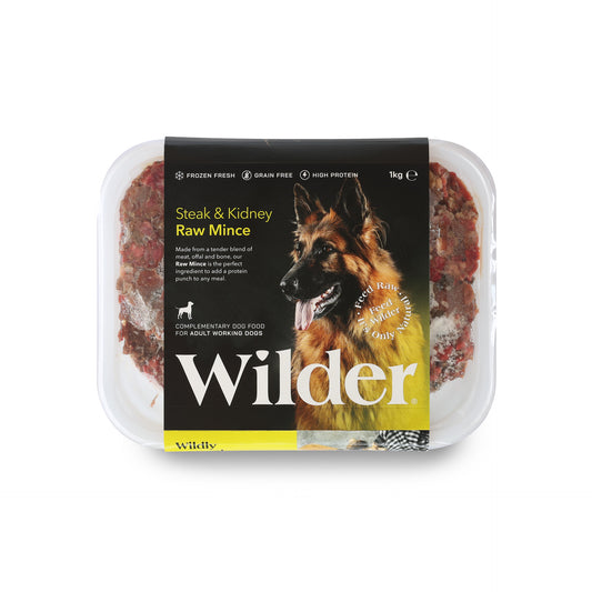 Wilder Steak and Kidney Raw Mince 1kg