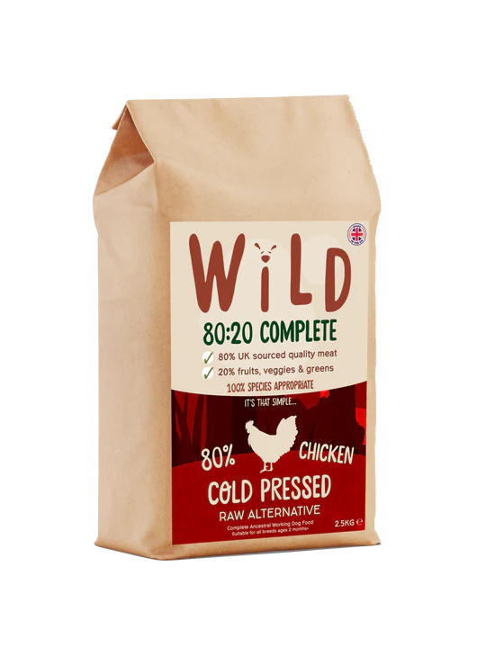 Wild Chicken - 80/20 Cold-Pressed Dry Dog Food