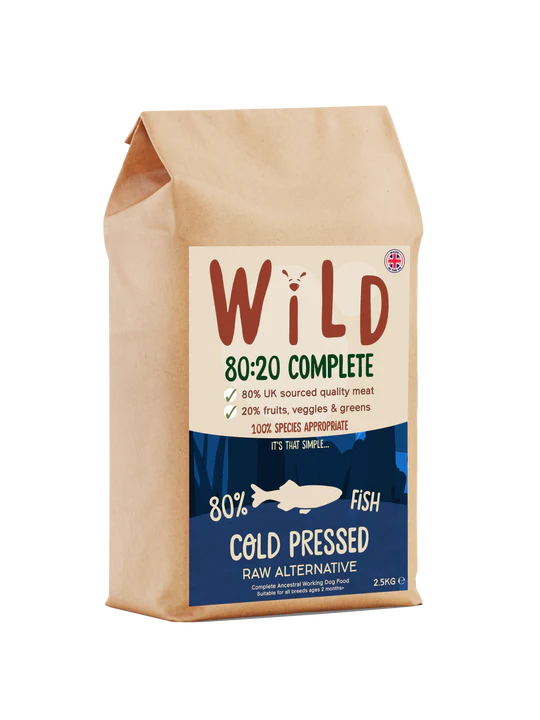 Wild Fish - 80/20 Cold-Pressed Dry Dog Food