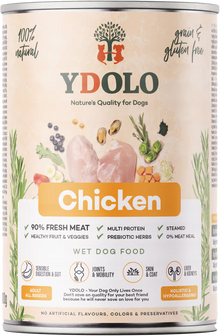 YDOLO Chicken Complete Wet Food for Dogs 400g