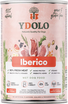 YDOLO Iberico (Pork) Complete Wet Food for Dogs 400g